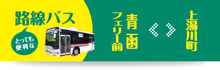 路線バス・青函フェリー前～上湯川町