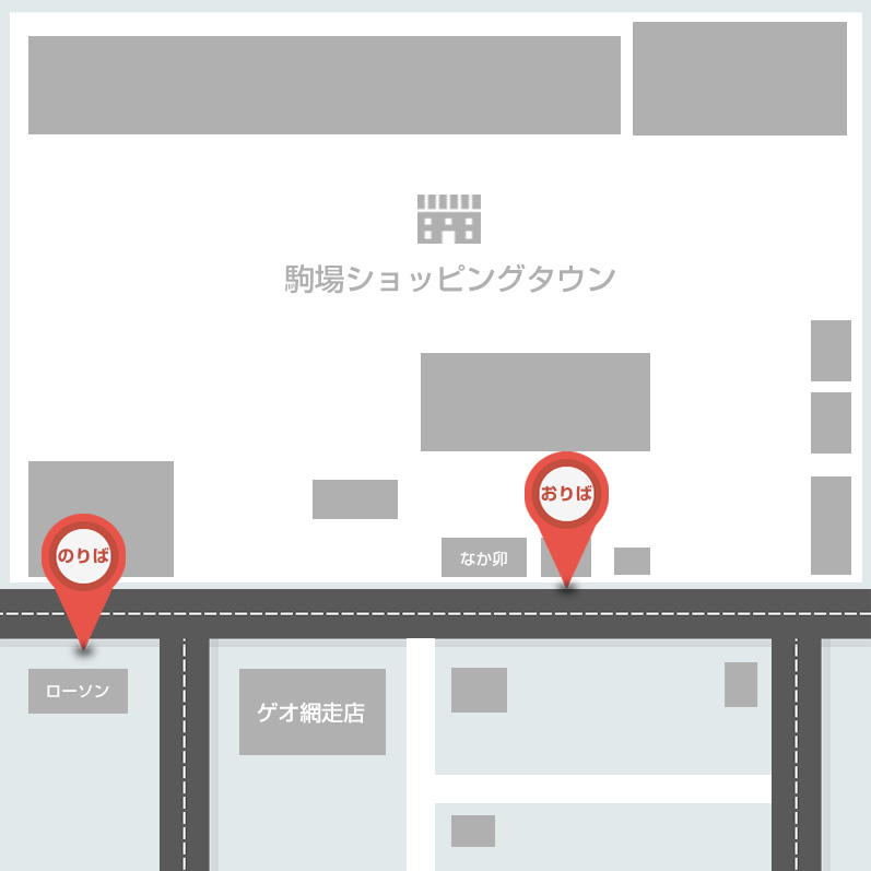 駒場ショッピングタウン前